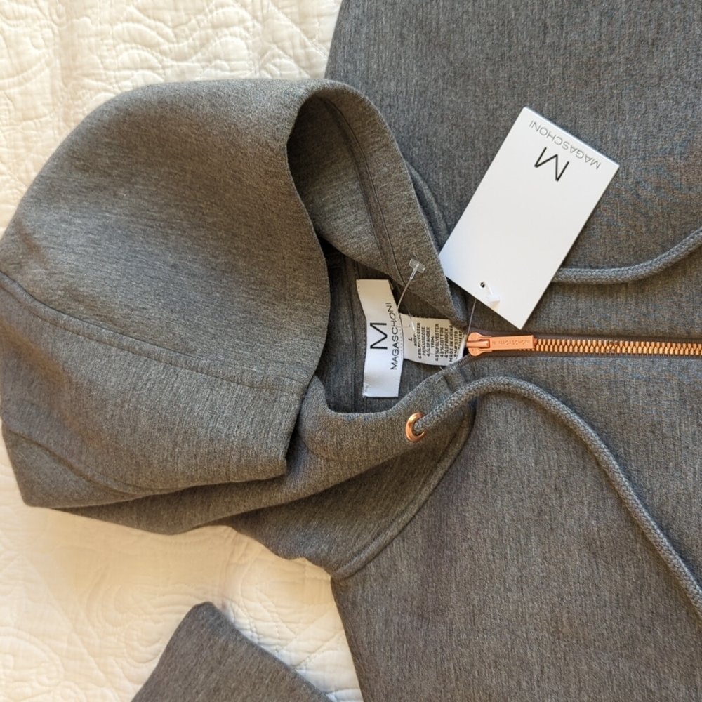 Magaschoni Zip up Hoodie Brand New - Picture 2 of 10